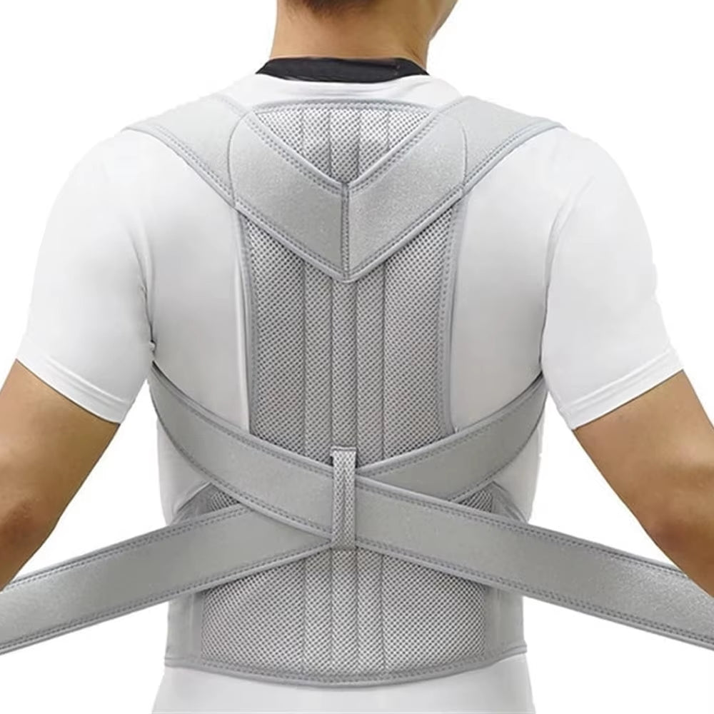 Posture Corrector for Men and Women, Adjustable Full Back Brace Support Shoulder Straightener for Improving Posture, Back Relief